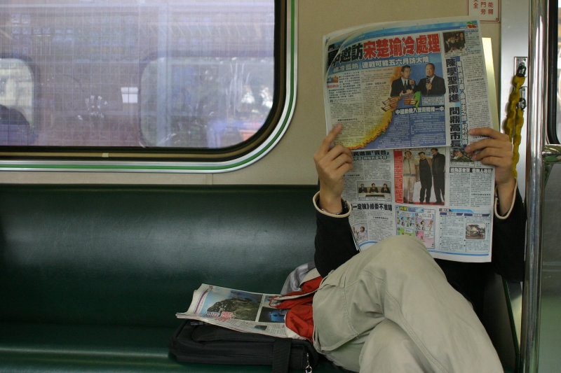 台灣鐵路旅遊攝影電車-區間車旅客篇2005攝影照片98