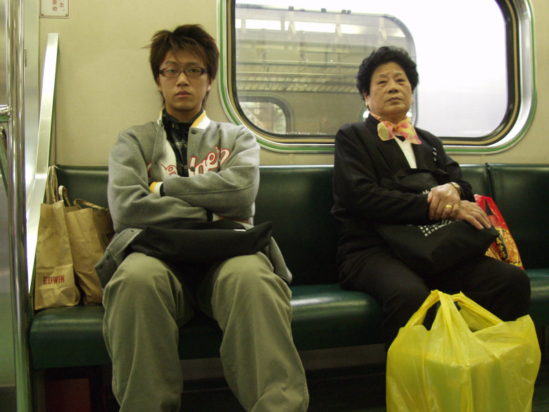 台灣鐵路旅遊攝影電車-區間車旅客篇2005攝影照片104