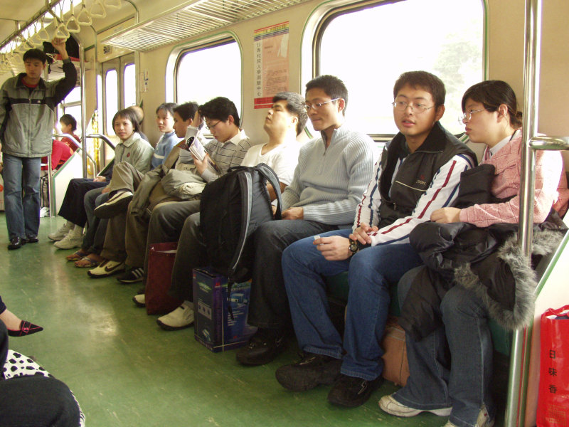 台灣鐵路旅遊攝影電車-區間車旅客篇2005攝影照片105