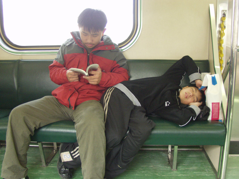 台灣鐵路旅遊攝影電車-區間車旅客篇2005攝影照片106