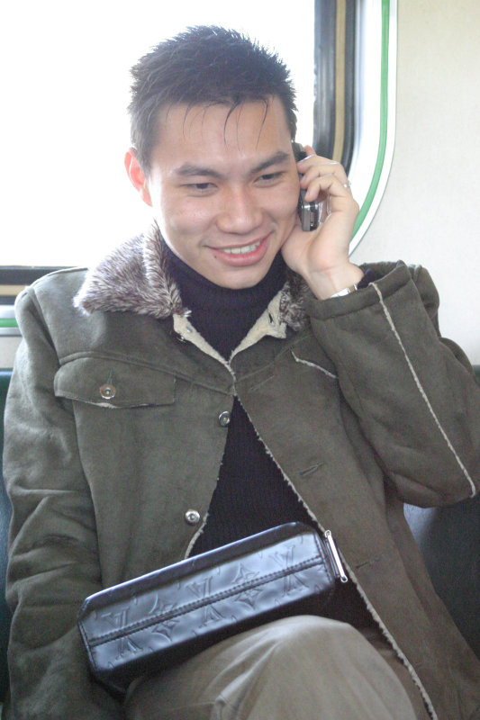 台灣鐵路旅遊攝影街拍帥哥蘋果日報2005-03-05攝影照片3