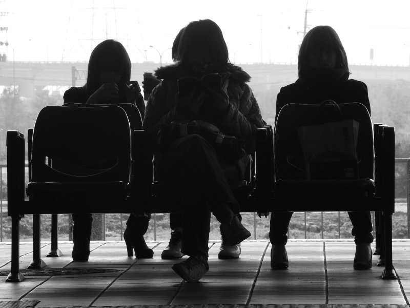 台灣鐵路旅遊攝影高鐵旅客剪影系列攝影照片331